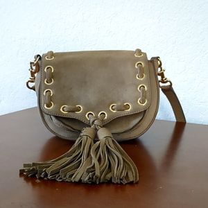 Very rare Rebecca Minkoff Fango tassels saddle bag